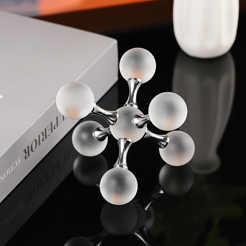 Set Decorativo de Esfera de Cristal Moderna – Lujo y Elegancia para tu Hogar y Oficina 🔮✨