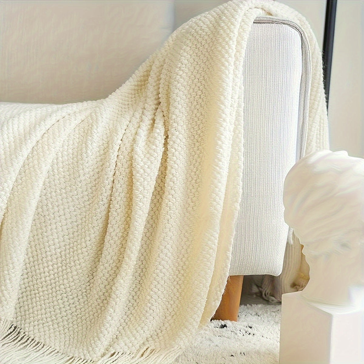 💝 ¡TU ABRAZO PERFECTO! - Manta Borlas Sanadora
🍍 Diseño cálido • 🛏️ Dormitorio • 🛋️ Sala • 🌡️ Todo clima • 🧺 Lavable • 🧵 100% Poliéster • ✨ Sin print
