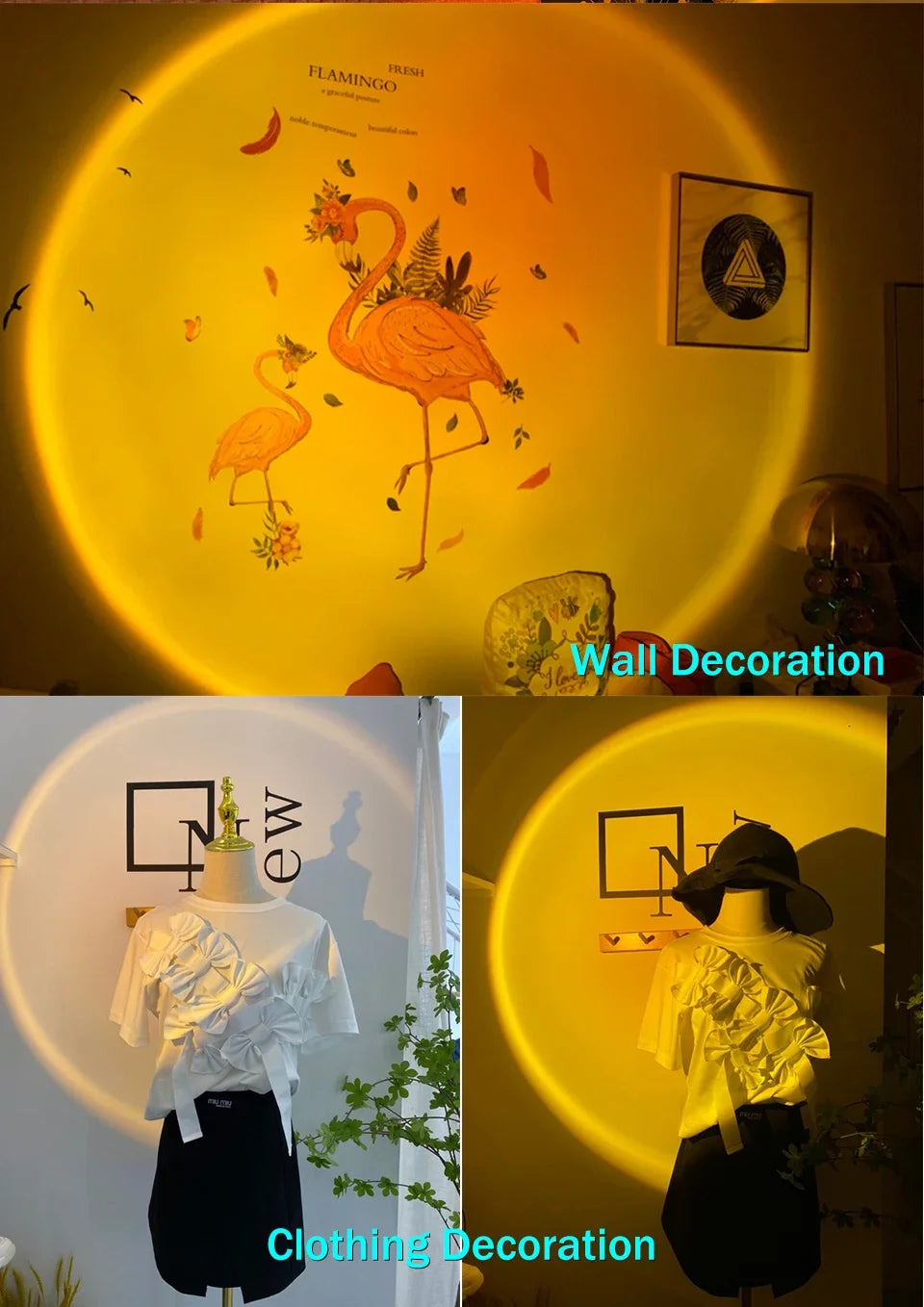Lámpara LED de luz cálida, tu habitación se convierte en un espacio acogedor, ideal para relajarte, tomar fotos o disfrutar del momento.