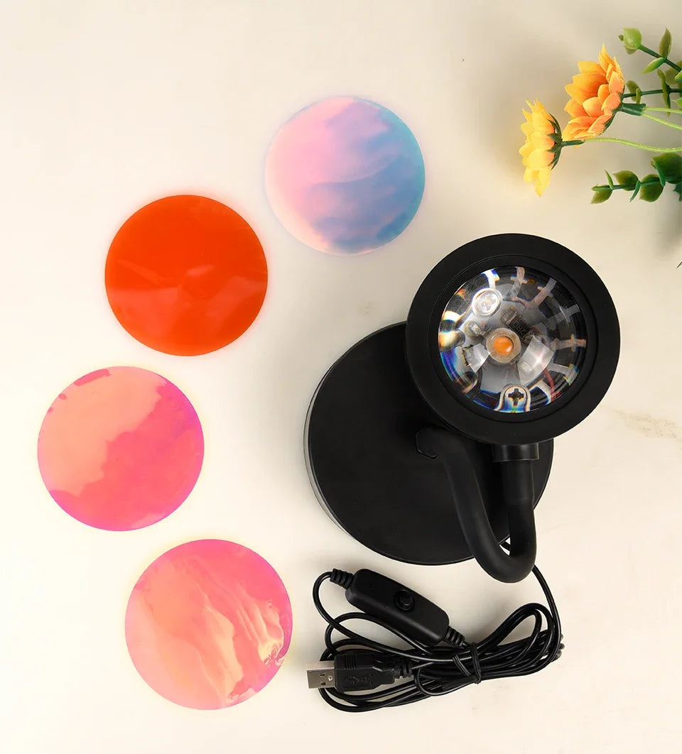 Lámpara LED de luz cálida, tu habitación se convierte en un espacio acogedor, ideal para relajarte, tomar fotos o disfrutar del momento.