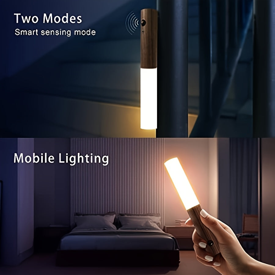 Set 2 Luces Nocturnas Inteligentes con Sensor de Movimiento – Ilumina Tu Hogar Sin Esfuerzo al despertar por la madrugada o la noches 🌙✨