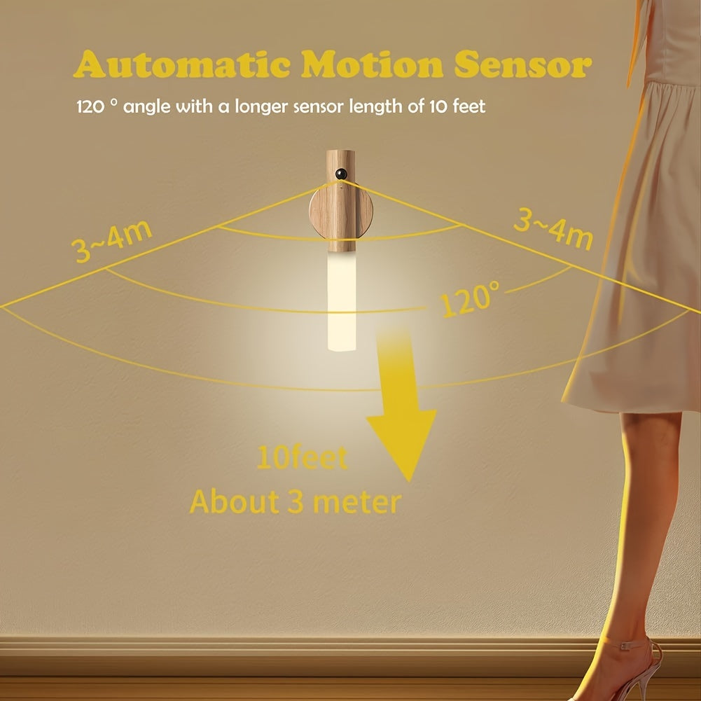 Set 2 Luces Nocturnas Inteligentes con Sensor de Movimiento – Ilumina Tu Hogar Sin Esfuerzo al despertar por la madrugada o la noches 🌙✨