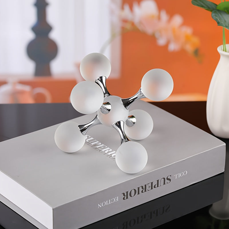 Set Decorativo de Esfera de Cristal Moderna – Lujo y Elegancia para tu Hogar y Oficina 🔮✨