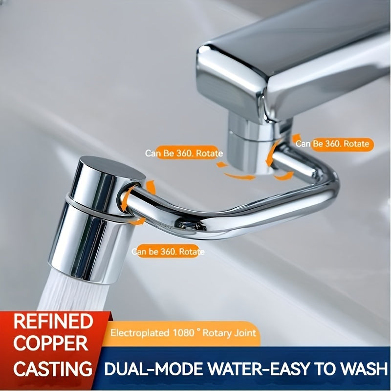 💦 Grifo Giratorio Universal 1080° – Rotación Total