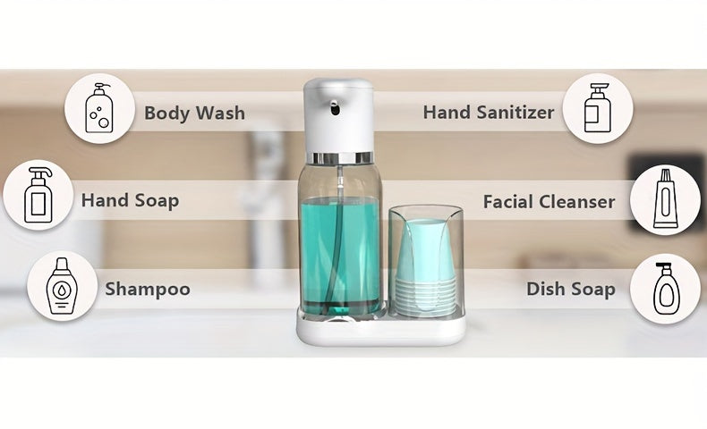 🧴✨ Dispensador Automático de Enjuague Bucal – 750ml