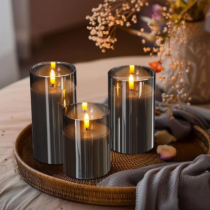Set 3 Velas LED sin Llama con Control Remoto – Ambiente Romántico sin Complicaciones 🕯️💖