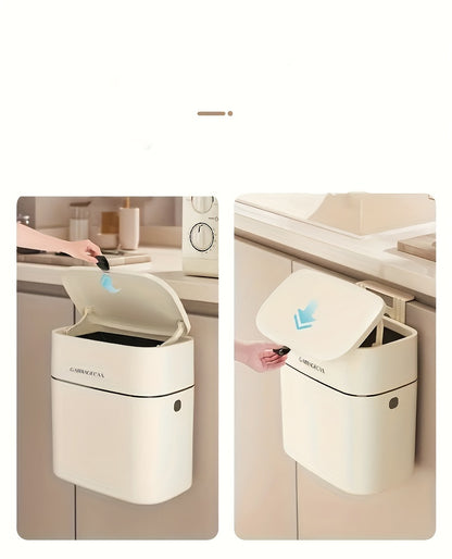 Bote de Basura Montado en Pared – Orden y Limpieza Sin Esfuerzo en tu Hogar 🏠✨