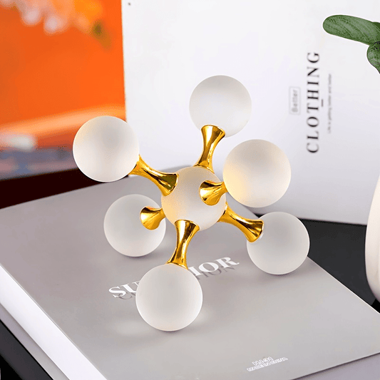 Set Decorativo de Esfera de Cristal Moderna – Lujo y Elegancia para tu Hogar y Oficina 🔮✨