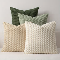 Set de 4 Fundas de Cojín de Terciopelo Doble Cara – Elegancia y Comodidad para Tu Sala o Recámara 🛋️💖