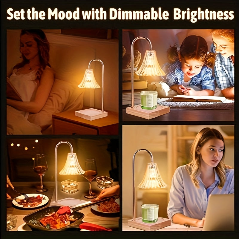 🕯️⏰ Calienta Cera con Temporizador y Dimmer | Ideal para Regalo & Decoración