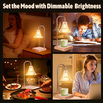 🕯️⏰ Calienta Cera con Temporizador y Dimmer | Ideal para Regalo & Decoración