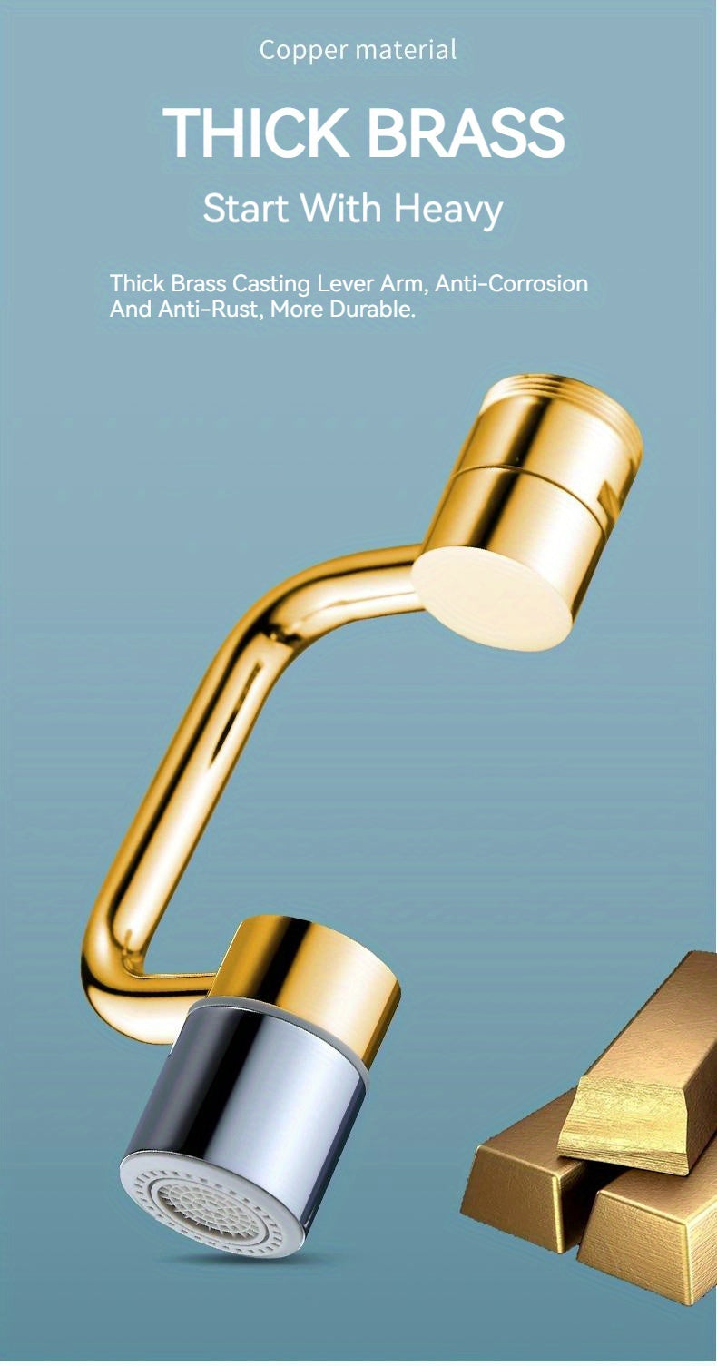 💦 Grifo Giratorio Universal 1080° – Rotación Total