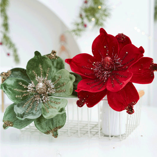 🎯 Magnolias Brillantes Multifunción - De Navidad a Bodas
✨ Tela con glitter • 📦 Plegables para almacenar • 🎄 Árbol • 💒 Centros de mesa • 🎉 Año Nuevo • 🔋 Libres de batería