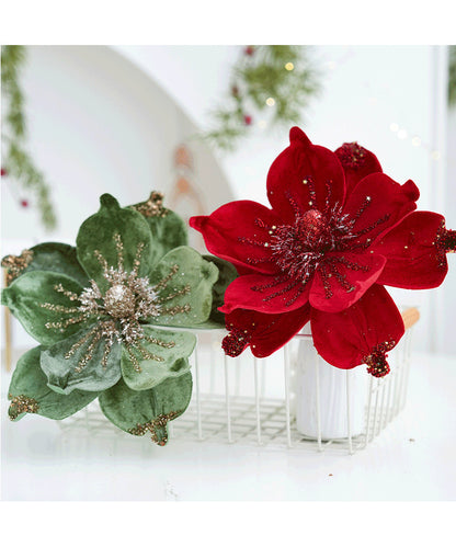 🎯 Magnolias Brillantes Multifunción - De Navidad a Bodas
✨ Tela con glitter • 📦 Plegables para almacenar • 🎄 Árbol • 💒 Centros de mesa • 🎉 Año Nuevo • 🔋 Libres de batería