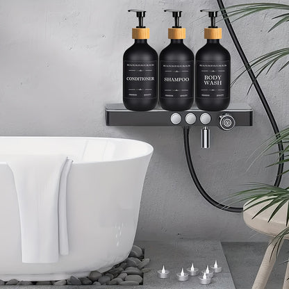 Set 3 en 1 Dispensadores para Baño – Organiza y Dale Estilo a Tu Rutina Diaria 🛁✨