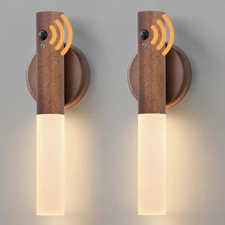 Set 2 Luces Nocturnas Inteligentes con Sensor de Movimiento – Ilumina Tu Hogar Sin Esfuerzo al despertar por la madrugada o la noches 🌙✨