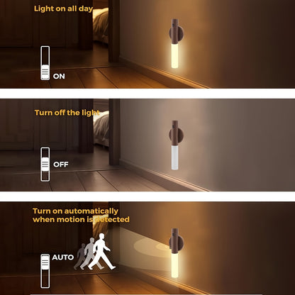 Set 2 Luces Nocturnas Inteligentes con Sensor de Movimiento – Ilumina Tu Hogar Sin Esfuerzo al despertar por la madrugada o la noches 🌙✨