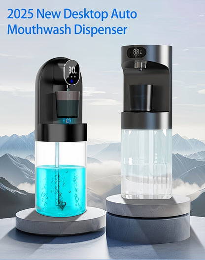 🪥 SmartTouch – Dispensador Automático de Enjuague Bucal 💧
4 Modos Ajustables ⚙️ | Depósito Transparente 600 ml 🥂 con Vasos Magnéticos | Diseño Antigoteo & Higiénico 🛡 | Organizador Moderno de Baño en B