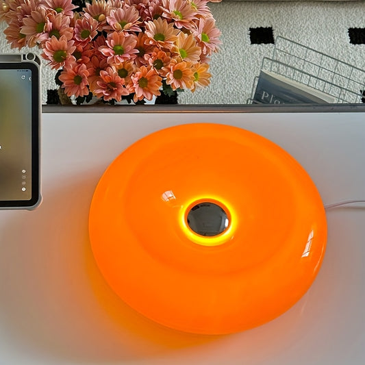 Crea el Ambiente Perfecto en Segundos – Lámpara Donut LED con 6 Brillos y 3 Tonos que Amarás 💡🧡