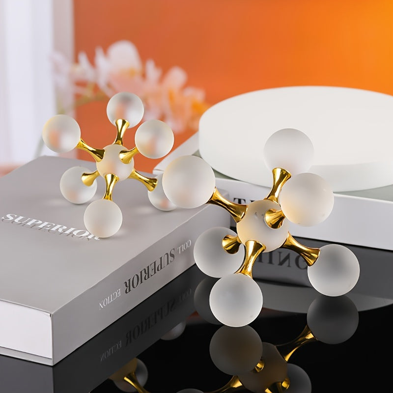 Set Decorativo de Esfera de Cristal Moderna – Lujo y Elegancia para tu Hogar y Oficina 🔮✨
