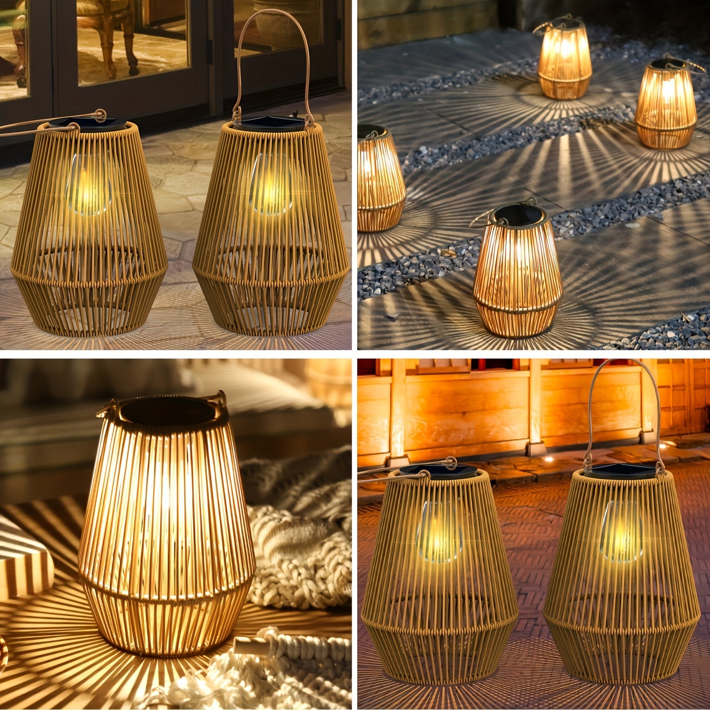 Lámpara Solar para Exterior (1/2/4 piezas) | Iluminación decorativa para jardín
✨ Decora, ilumina y ahorra energía — dale un toque mágico a tus noches al aire libre.
