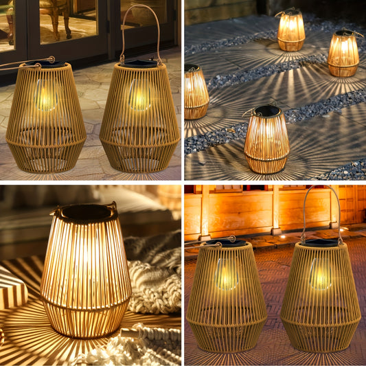 Lámpara Solar para Exterior (1/2/4 piezas) | Iluminación decorativa para jardín
✨ Decora, ilumina y ahorra energía — dale un toque mágico a tus noches al aire libre.
