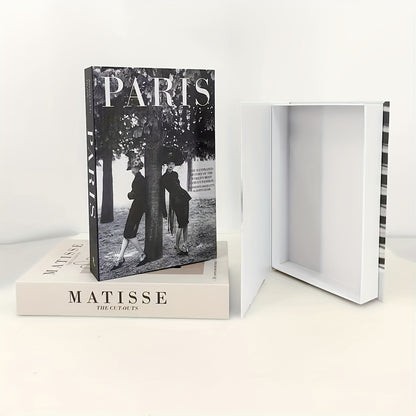 Libro Decorativo Clásico – Caja Secreta para un Toque Chic en tu Hogar 📚🖤