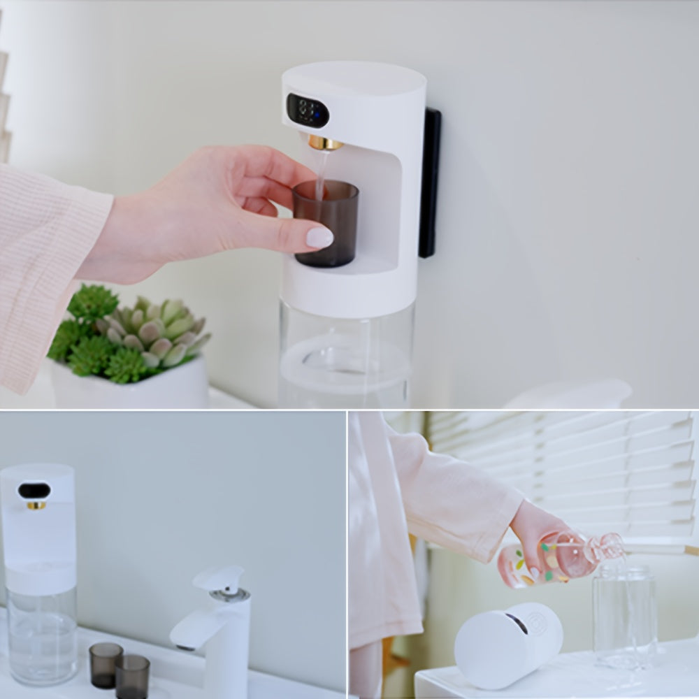 🪥 SmartTouch – Dispensador Automático de Enjuague Bucal 💧
4 Modos Ajustables ⚙️ | Depósito Transparente 600 ml 🥂 con Vasos Magnéticos | Diseño Antigoteo & Higiénico 🛡 | Organizador Moderno de Baño en B