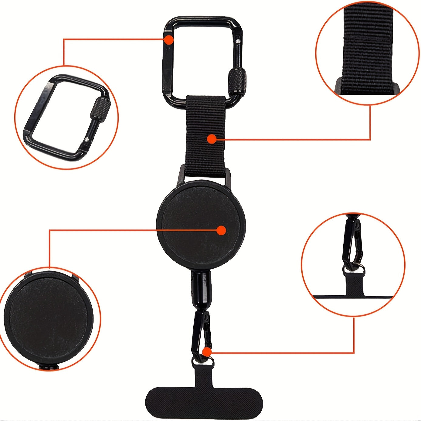 Cadena Antirrobo para Celular – Protección y Estilo en Movimiento 🚶‍♂️🔒