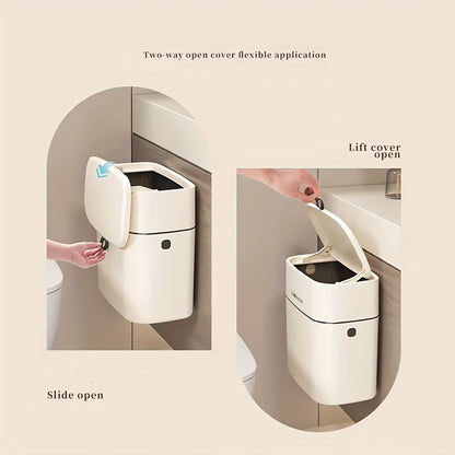 Bote de Basura Montado en Pared – Orden y Limpieza Sin Esfuerzo en tu Hogar 🏠✨