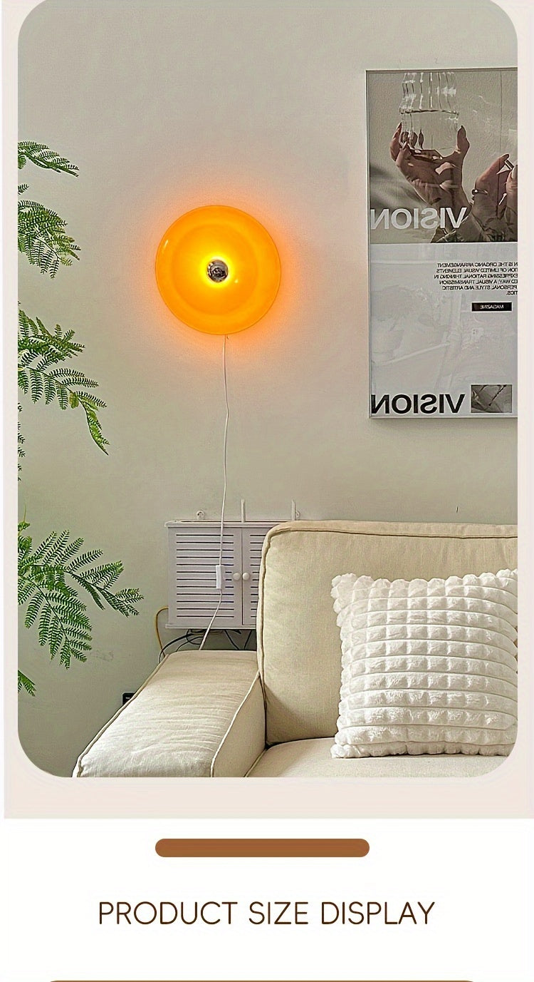 Crea el Ambiente Perfecto en Segundos – Lámpara Donut LED con 6 Brillos y 3 Tonos que Amarás 💡🧡