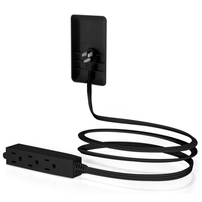 🔥 Regleta Ultra-Plana Negra | Solución Inteligente para Espacios Reducidos
📏 Cable 3 pies + 🛡️ tapa protectora • 🪑 Perfecta detrás de muebles y cocina • ⭐ Certificación ETL