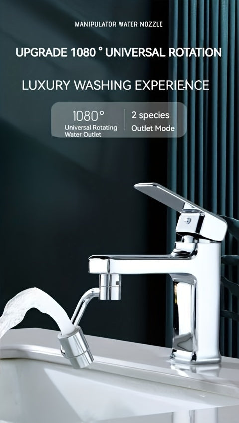 💦 Grifo Giratorio Universal 1080° – Rotación Total