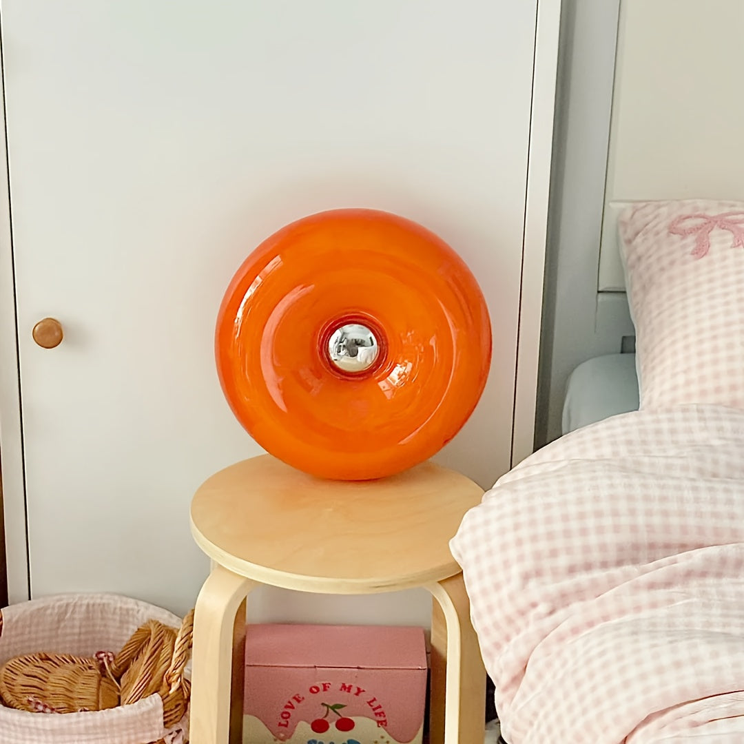 Crea el Ambiente Perfecto en Segundos – Lámpara Donut LED con 6 Brillos y 3 Tonos que Amarás 💡🧡