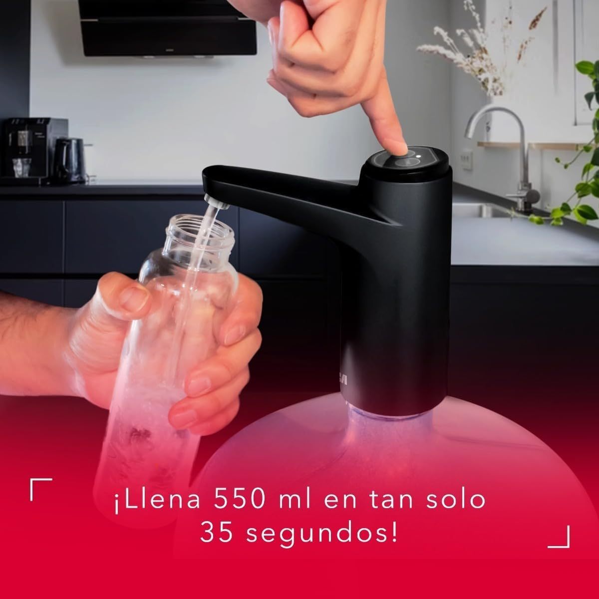 ¡Recarga y Disfruta! Dispensador Eléctrico para Garrafones 2-5 Gal USB 🔋💧