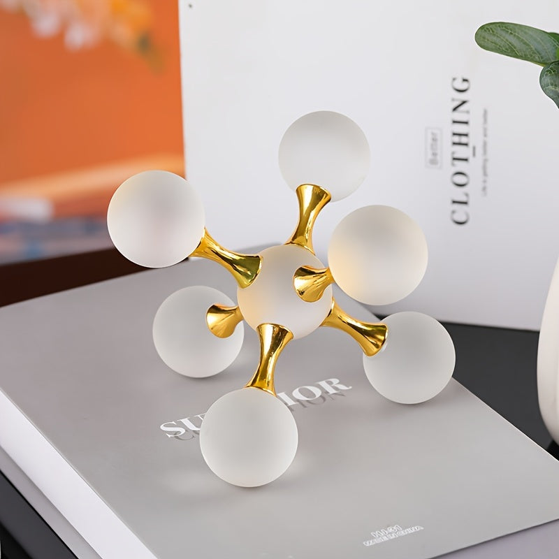 Set Decorativo de Esfera de Cristal Moderna – Lujo y Elegancia para tu Hogar y Oficina 🔮✨