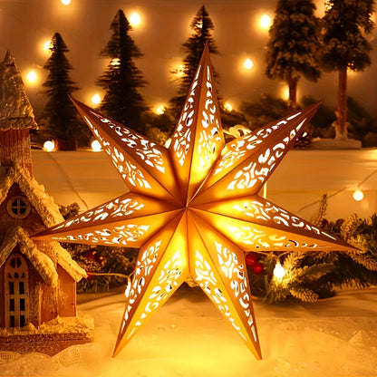 ⭐ 4 Linternas de Papel Estrella - Diseños Calados Artesanales
🕯️ Luz cálida sin electricidad • 🏠 Hogar, dormitorio, bodas • 🎄 Decoración navideña • ✨ Incluye velas