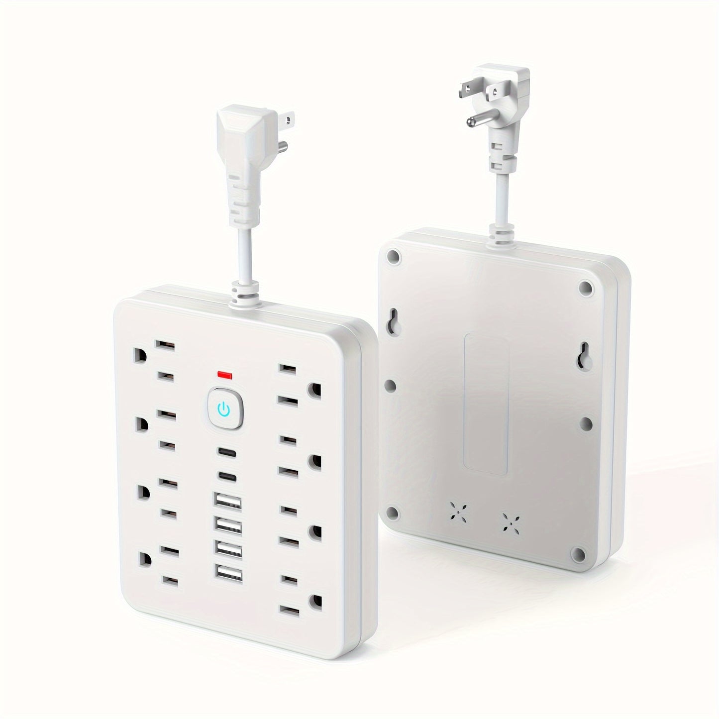 Olvídate del Desorden 🔌 – Multicontacto 14 en 1 con USB y Protección Total
Carga Todo con un Solo Toque 🖲️ – Regleta Inteligente con Puertos USB + Tipo-C