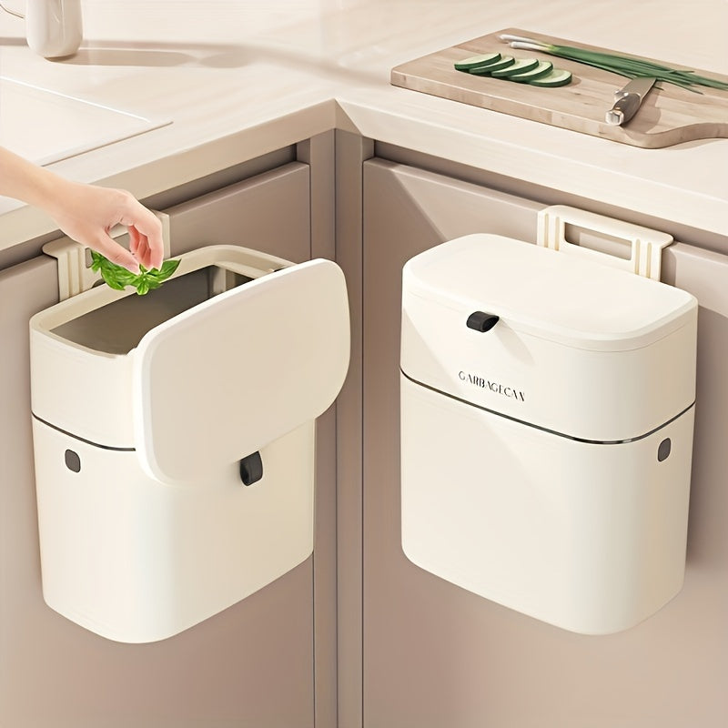 Bote de Basura Montado en Pared – Orden y Limpieza Sin Esfuerzo en tu Hogar 🏠✨