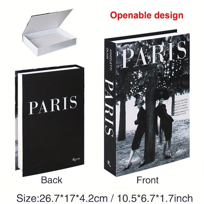 Libro Decorativo Clásico – Caja Secreta para un Toque Chic en tu Hogar 📚🖤