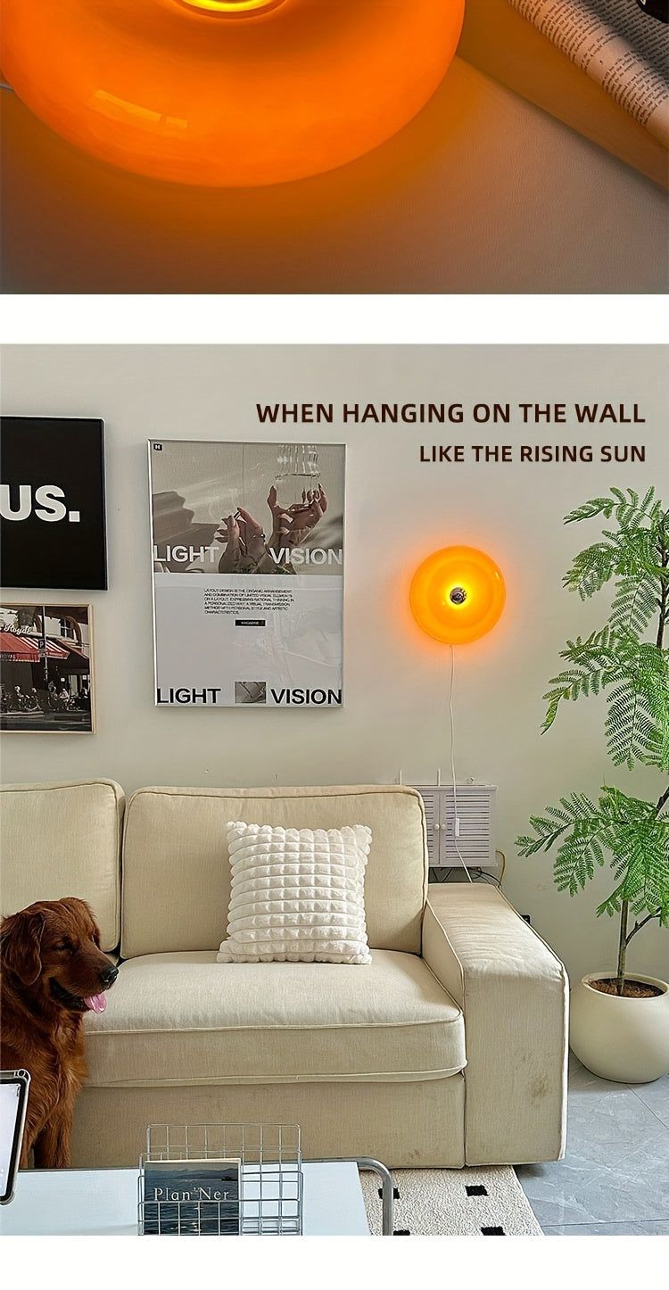 Crea el Ambiente Perfecto en Segundos – Lámpara Donut LED con 6 Brillos y 3 Tonos que Amarás 💡🧡