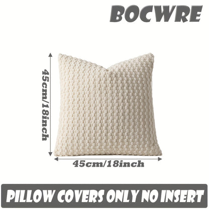 Set de 4 Fundas de Cojín de Terciopelo Doble Cara – Elegancia y Comodidad para Tu Sala o Recámara 🛋️💖