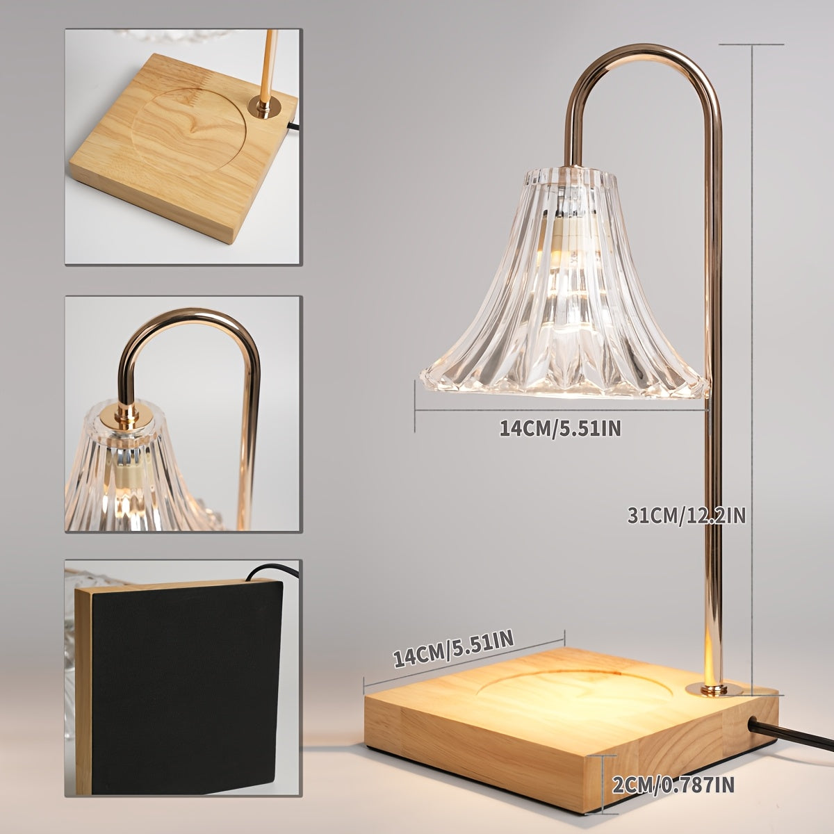 🕯️⏰ Calienta Cera con Temporizador y Dimmer | Ideal para Regalo & Decoración