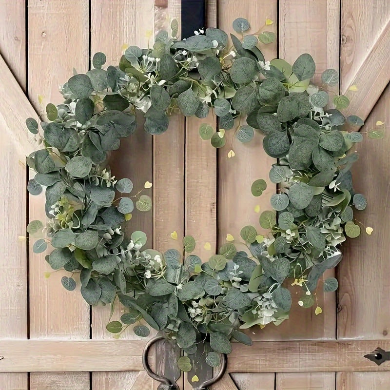 Guirnalda de Eucalipto Artificial Plateado – Toque Natural y Chic para Tu Hogar y Eventos 🌿✨