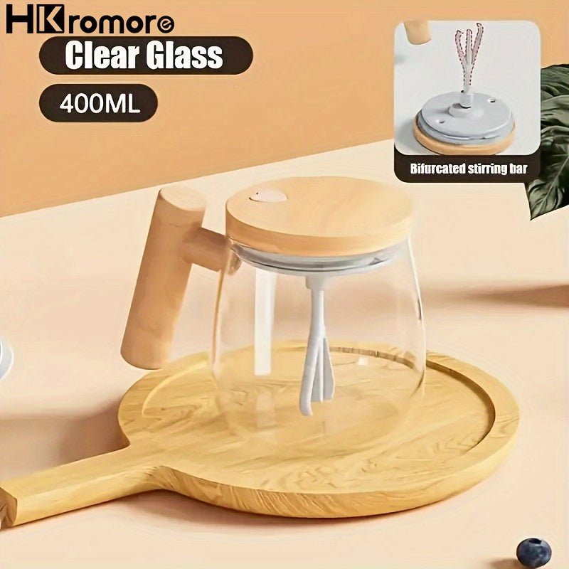 ☕ Taza Mezcladora Automática – Ideal para Café, Leche o Proteína, Taza Recargable 🔋 con Mezclador