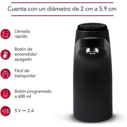¡Recarga y Disfruta! Dispensador Eléctrico para Garrafones 2-5 Gal USB 🔋💧