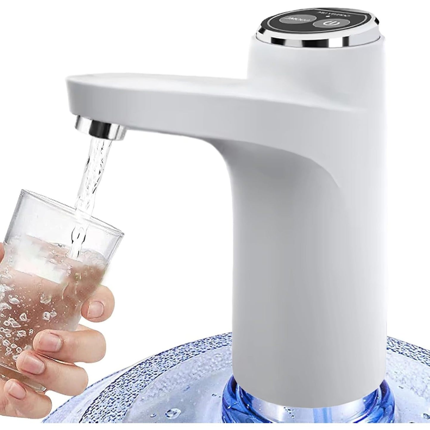 ¡Recarga y Disfruta! Dispensador Eléctrico para Garrafones 2-5 Gal USB 🔋💧