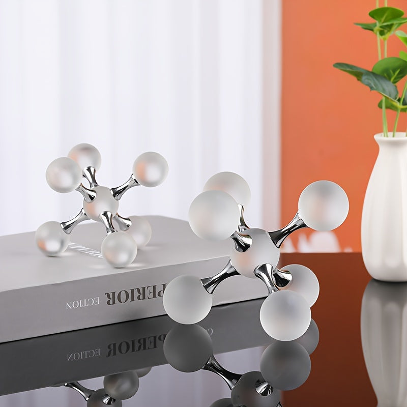 Set Decorativo de Esfera de Cristal Moderna – Lujo y Elegancia para tu Hogar y Oficina 🔮✨