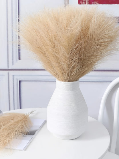 Set de 20 Ramas de Pampas Artificiales – Dale un Toque Boho Chic a Tu Espacio 🌾✨