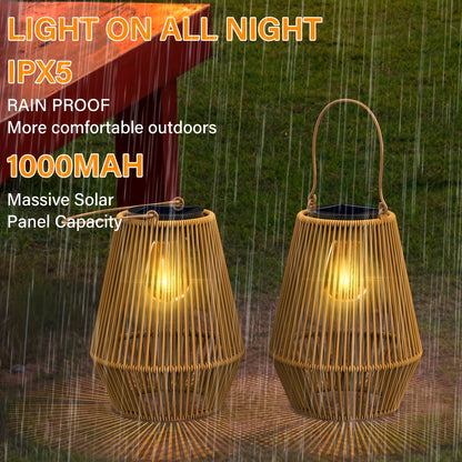Lámpara Solar para Exterior (1/2/4 piezas) | Iluminación decorativa para jardín
✨ Decora, ilumina y ahorra energía — dale un toque mágico a tus noches al aire libre.
